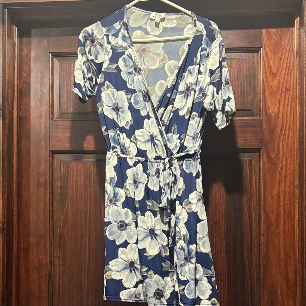 Floral Wrap Dress